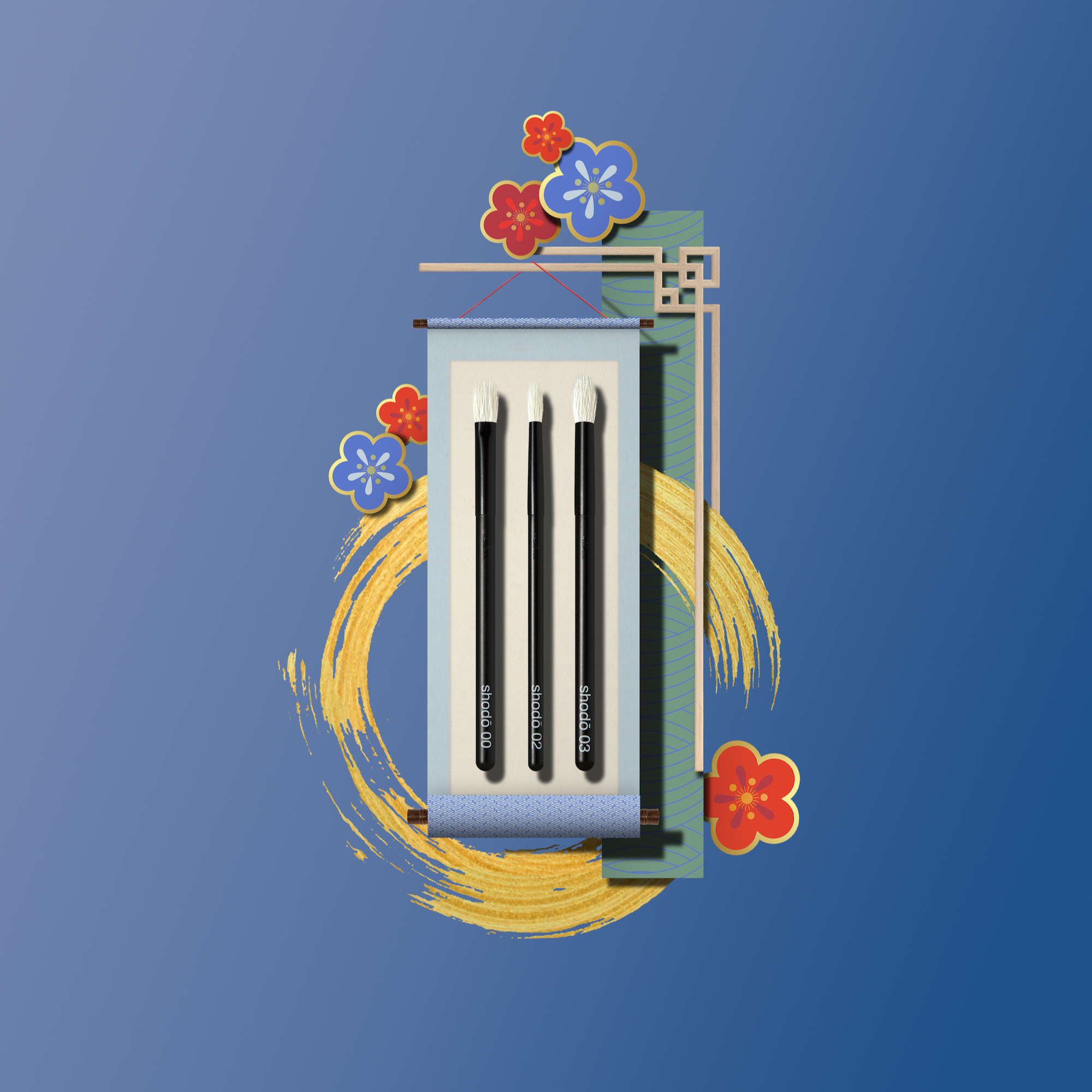 rēphr shodo brush collection